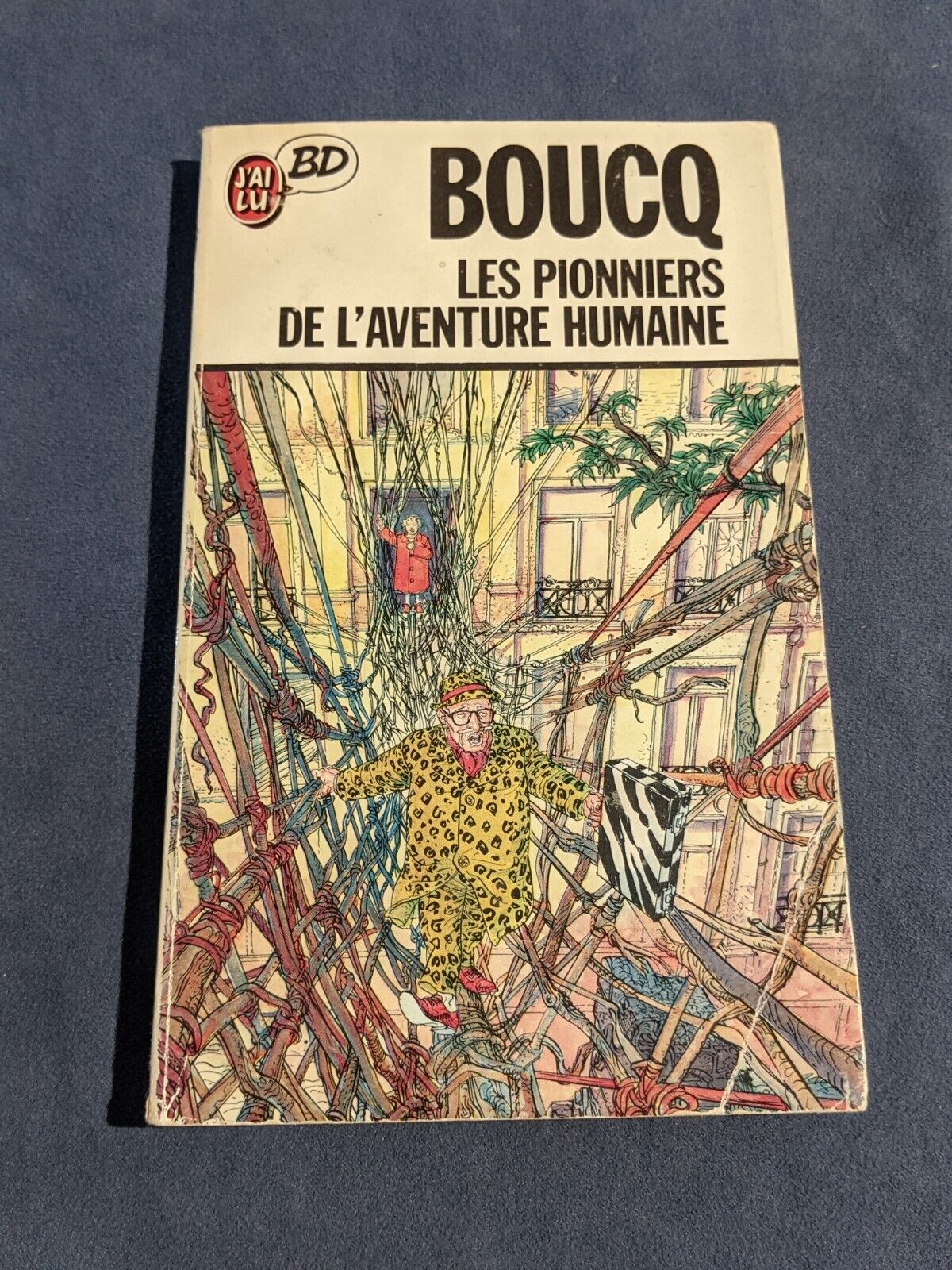 Les pionniers de l\'aventure humaine / François Boucq J\'ai lu BD 1987