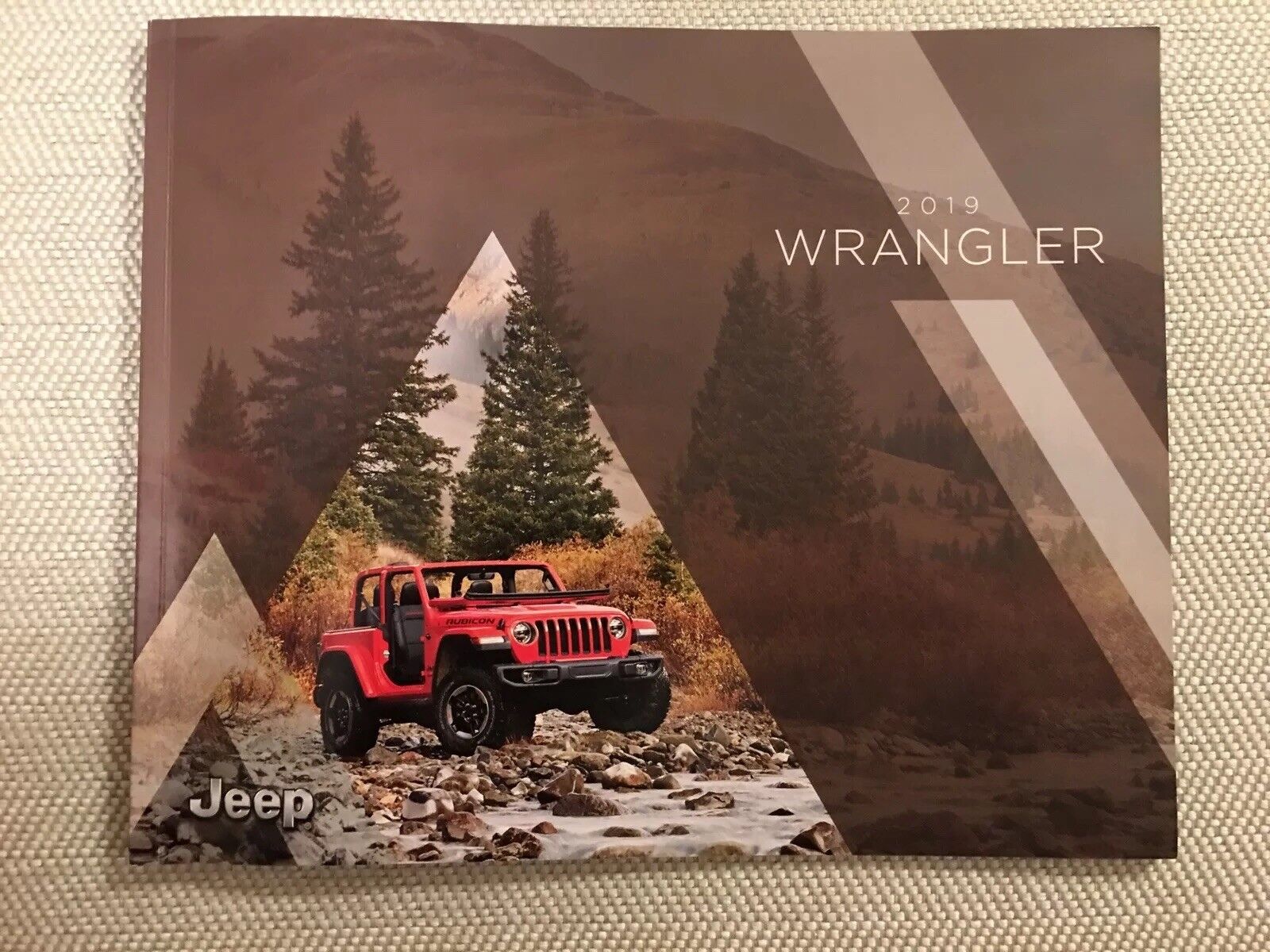 2019 JEEP WRANGLER 74-page Original Sales Brochure