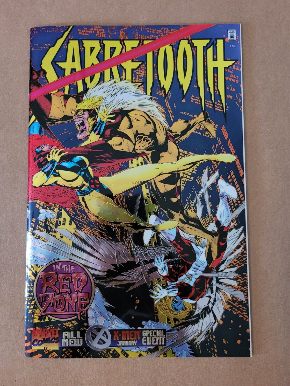 Sabretooth Special In the Red Zone High-Grade Chromium Marvel
