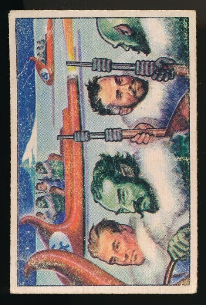 1951 Bowman, Jets, Rockets, Spacemen, #57 In The Realm Of Prince Frost