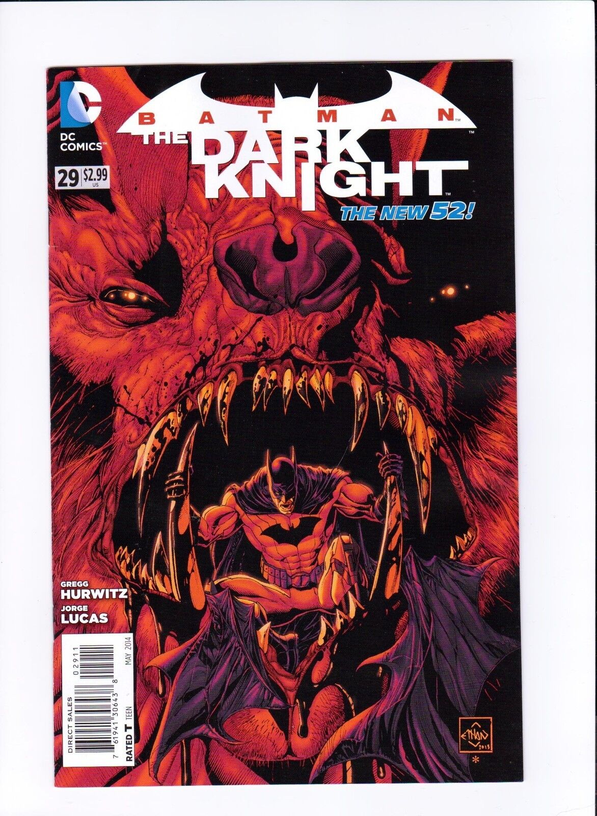 Batman The Dark Knight #29 | Near Mint-(9.2) | Final Issue