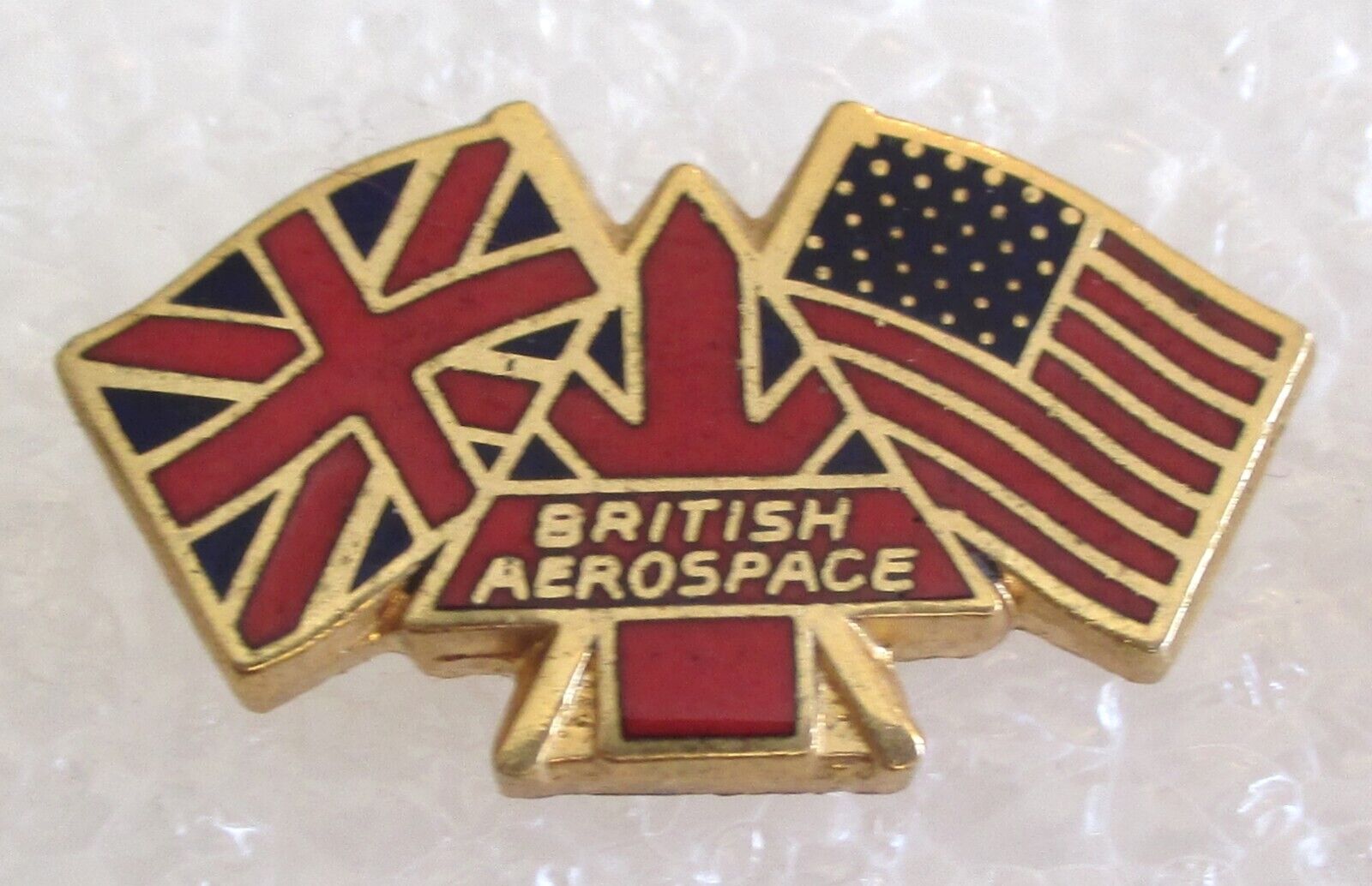 Vintage British Aerospace Company Enamel Pin