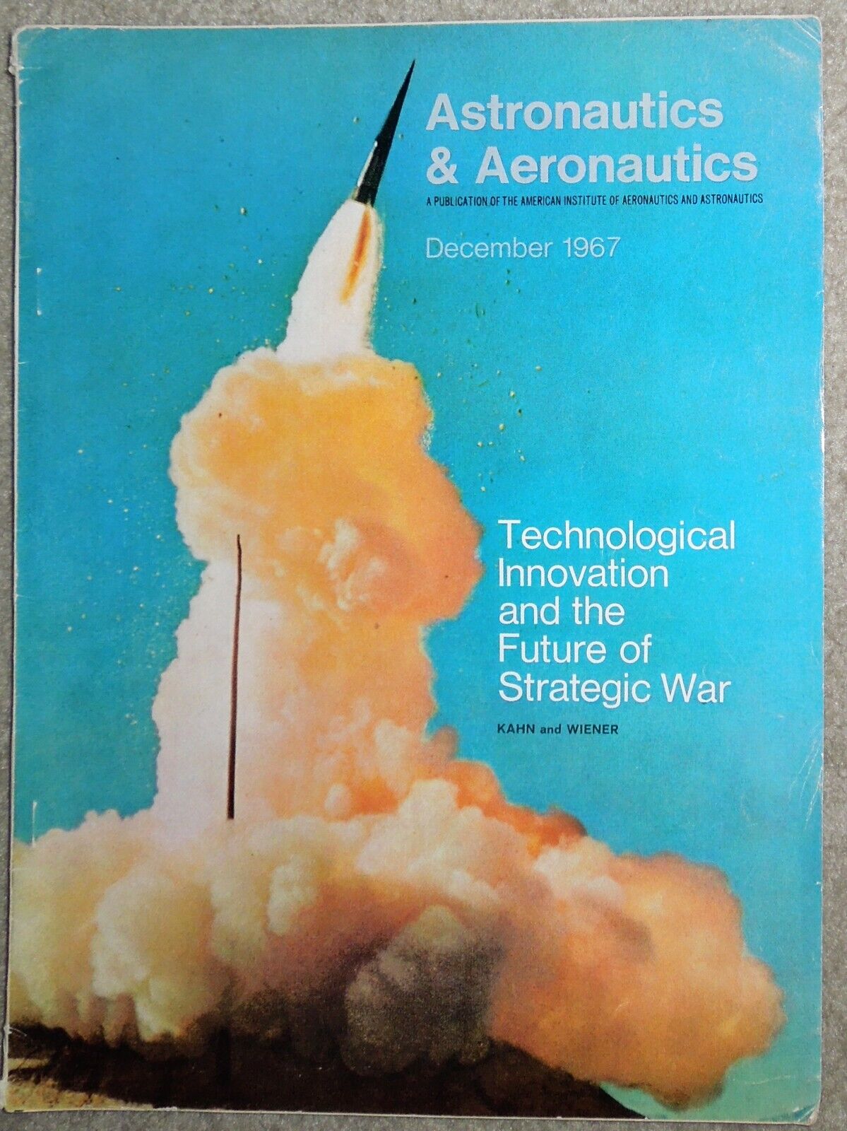Astronautics & Aeronautics Aviation Industry Trade Magazine, December 1967