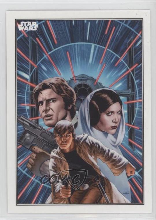 2023 Topps Star Wars Comic Covers Art Star Wars #5 #CC-22 12xy