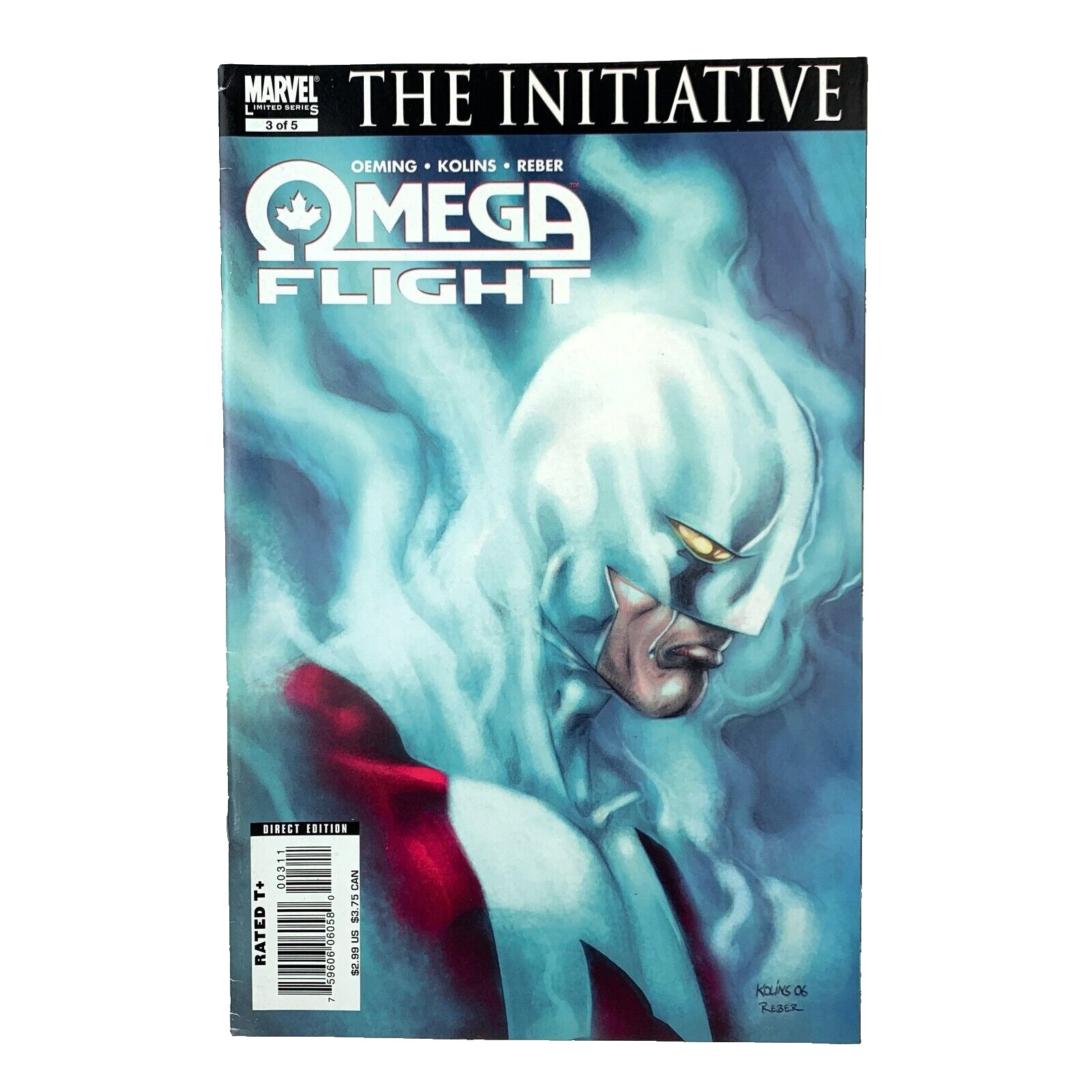 Vintage December 2007 Omega Flight Volume 1 Number 5 Marvel Comic Book