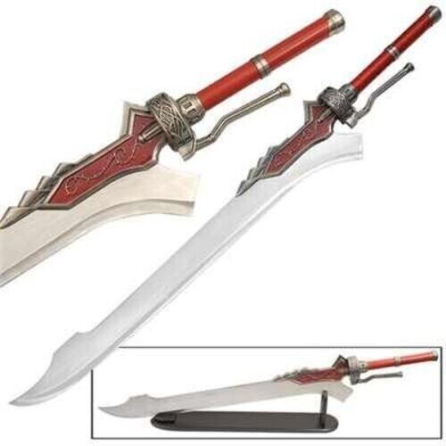 DEVIL MAY CRY RED QUEEN SWORD OF NERO FANTACY STAINLESS STEEL REPLICA COLLECTIBL