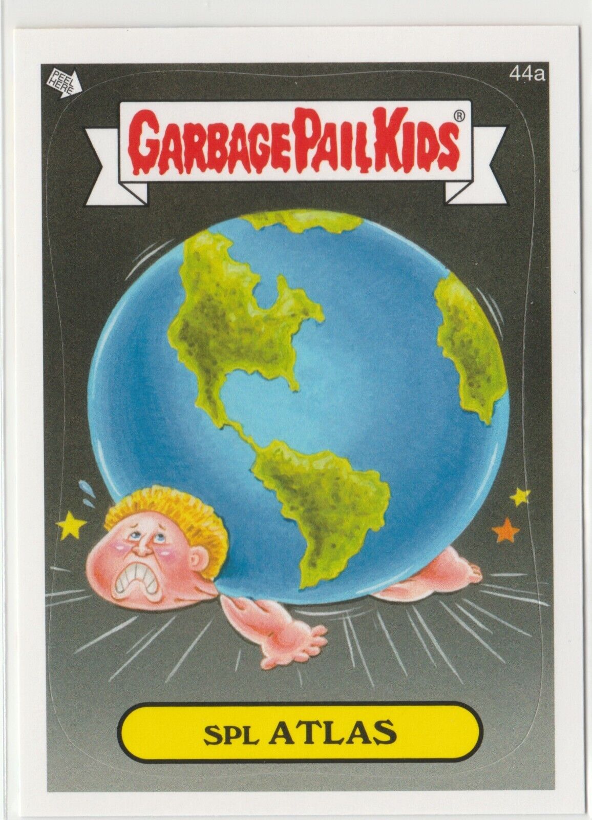 2014 Topps Garbage Pail Kids Series 1 Spl Atlas 44a GPK