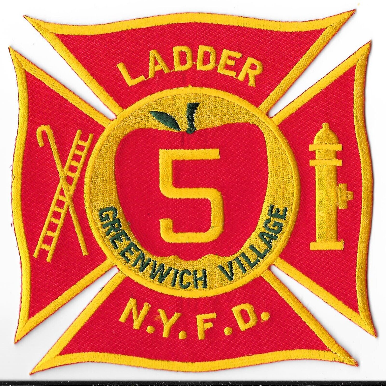 New York Fire Department (FDNY) Ladder 5 Greenwich Village Patch