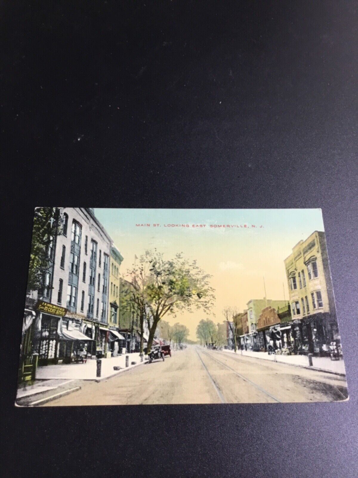 1914 Somerville, NJ Postcard - Main Street 2688