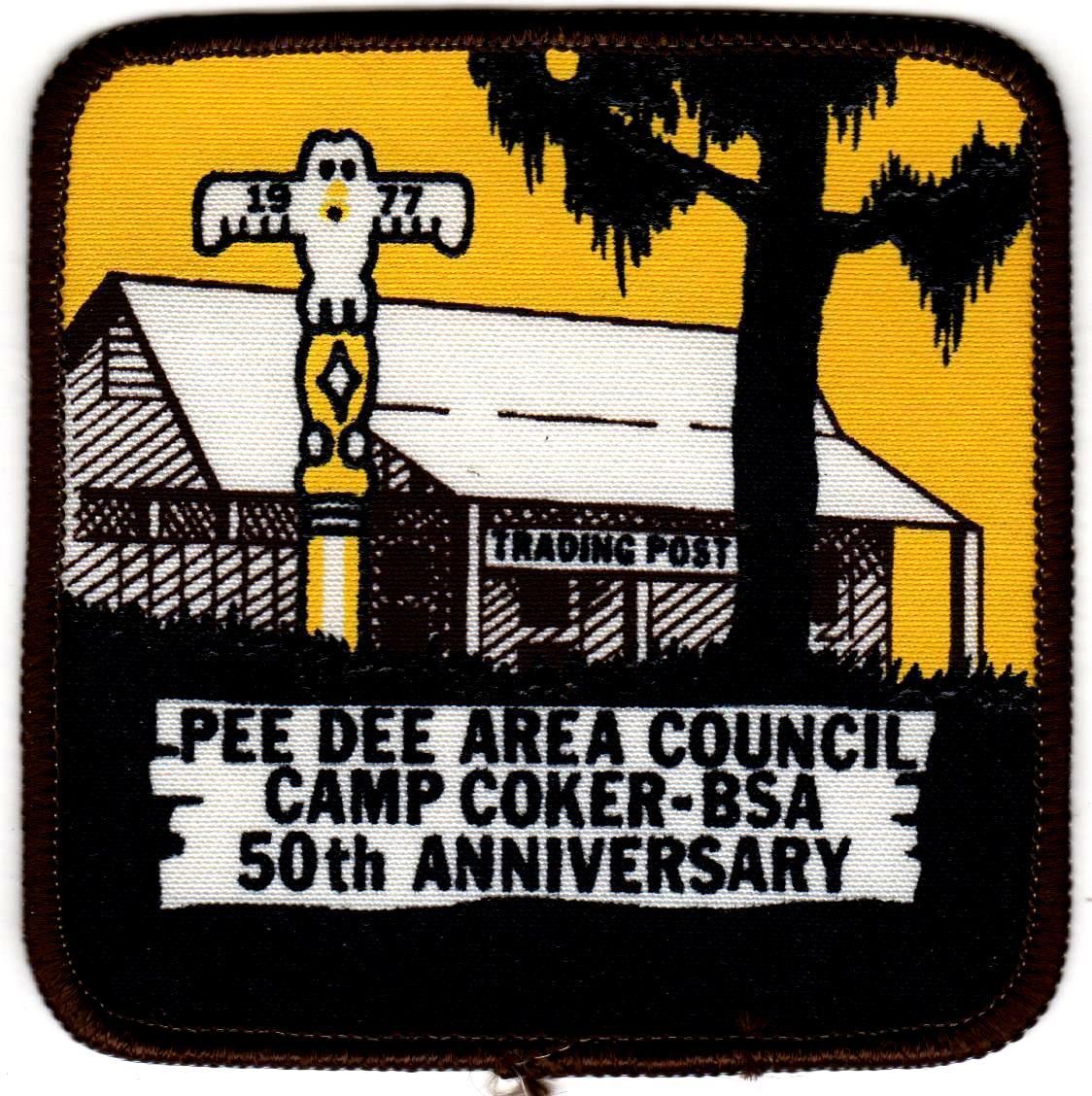 1978 Camp Coker 50th Anniversary (says 1977 by mistake) Pee Dee Area