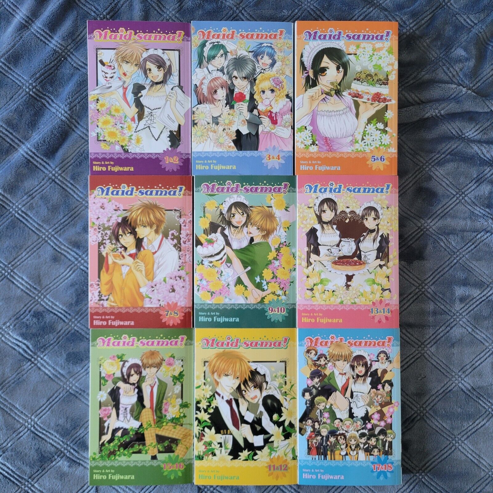 Shojo Beat Hiro Fujiwara Maid-Sama #1-18 Complete Omnibus English Manga