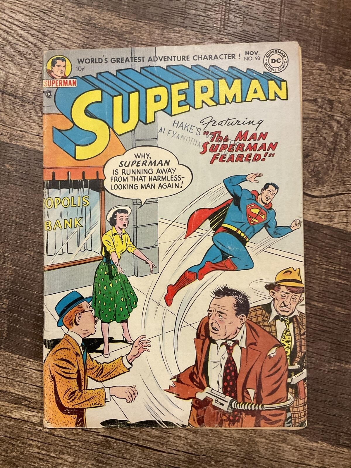 Superman #93 (Nov 1954) Jimmy Olsen appearance Golden Age comic