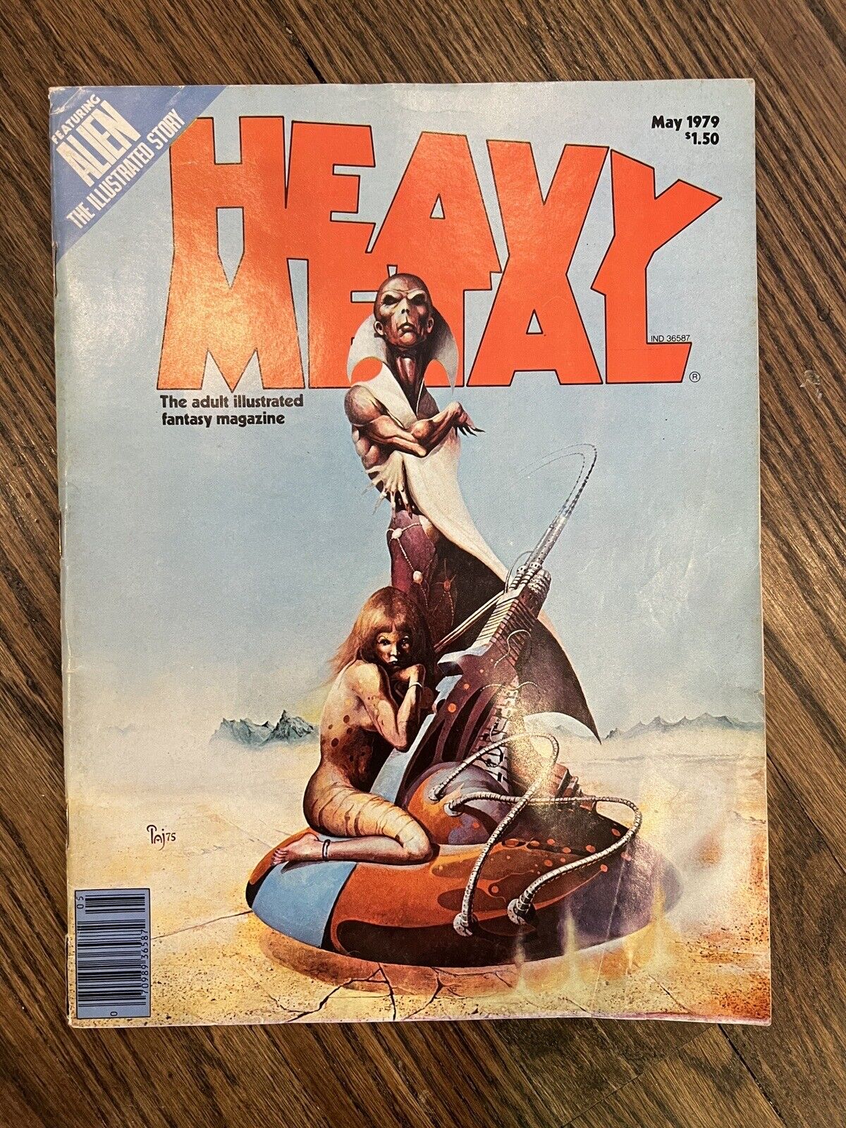 Heavy Metal Magazine May 1979 KEY 1st ALIEN by Simonson/Goodwin plus Moebius VF