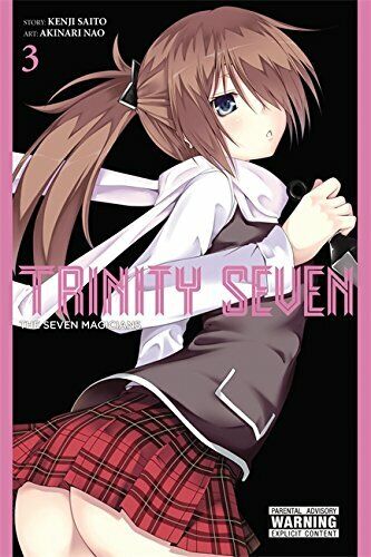 Trinity Seven, Vol. 3: The Seven Magicians by Saitou, Kenji Book The Fast Free