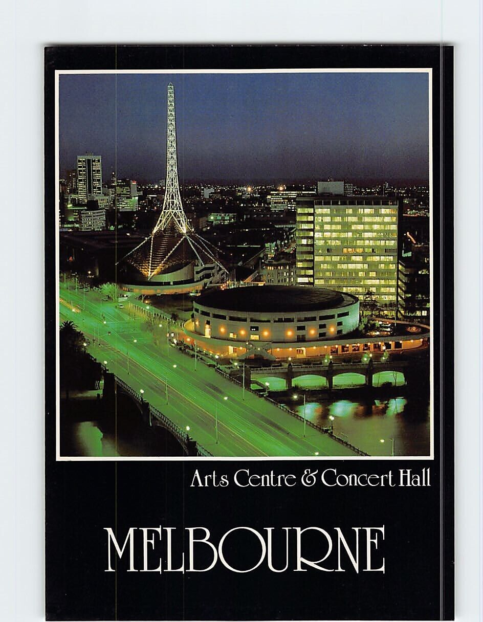 Postcard Princes Bridge Melbourne Australia