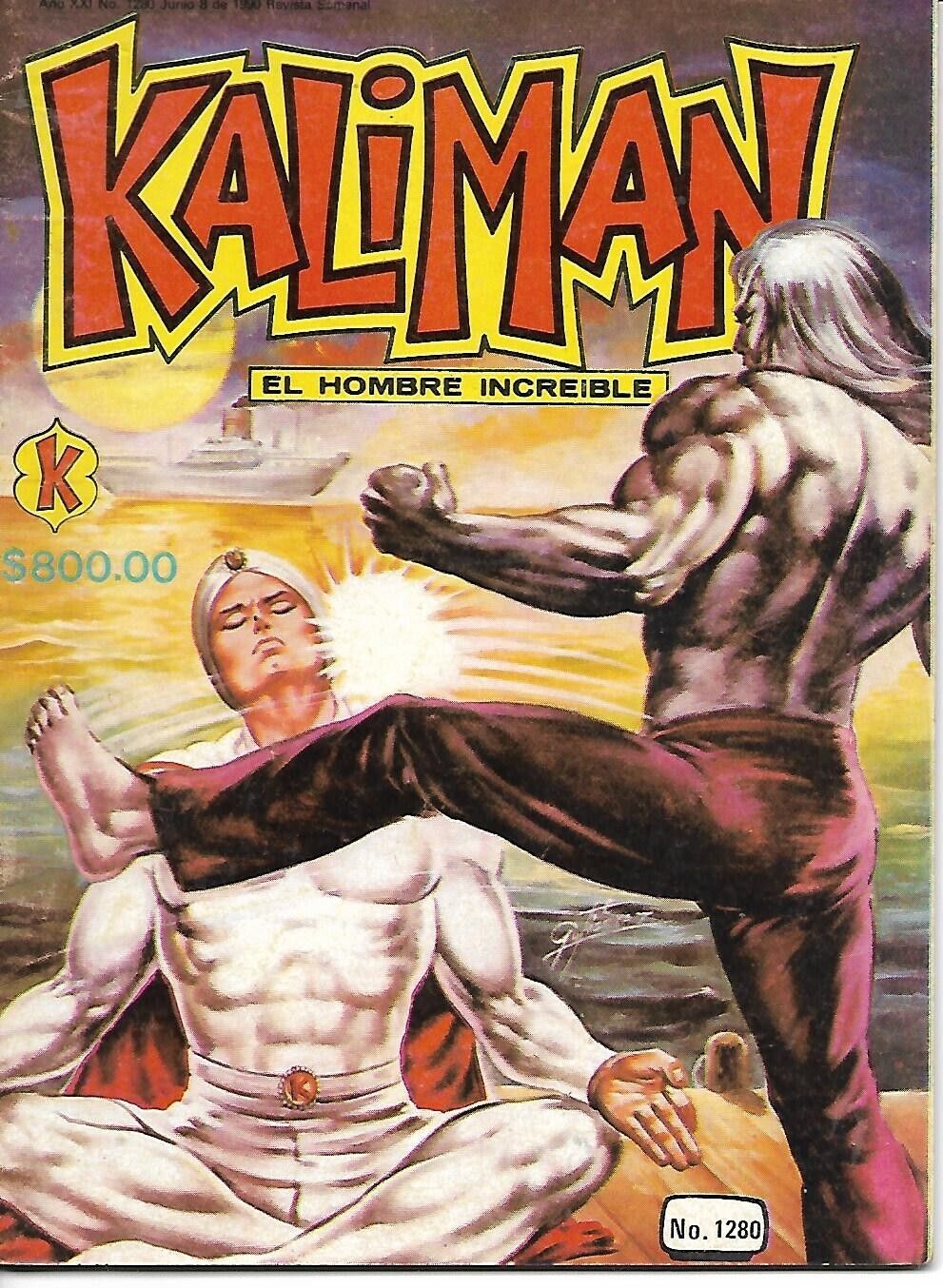 Kaliman El Hombre Increible #1280 - Junio 8, 1990
