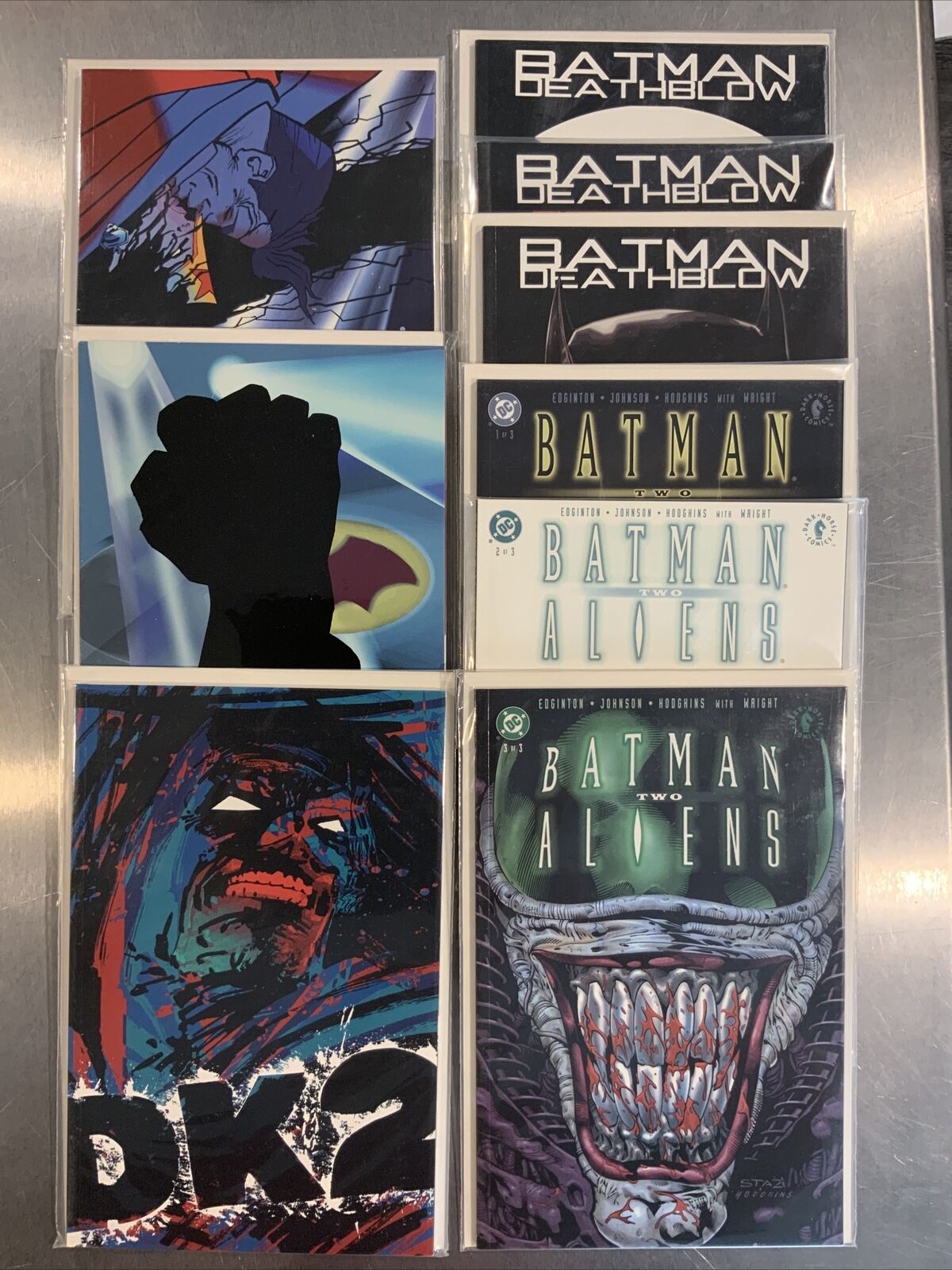 Batman Trade Paperback Lot DK2 ALIENS DEATHBLOW DC COMICS VF/NM