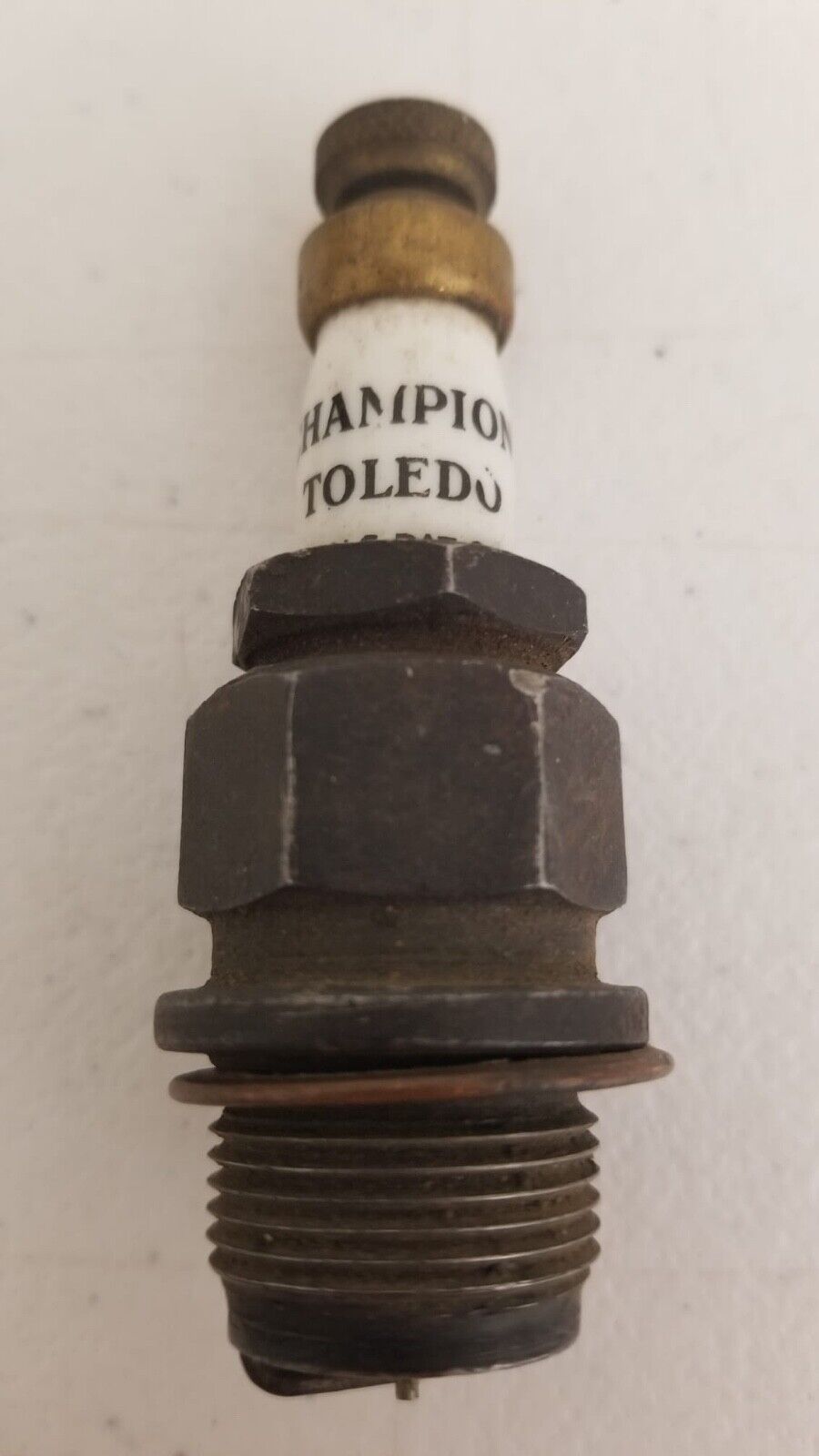 Rare Antique Champion Toledo Spark Plug 1910-1930s Vintage Car Part Collectible