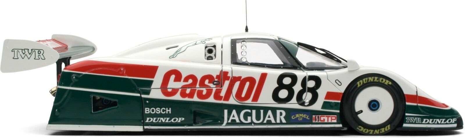 Exoto | 1:18 | SHIPPING DAMAGED MODEL | 1988 Castrol Jaguar XJR-9 D IMSA