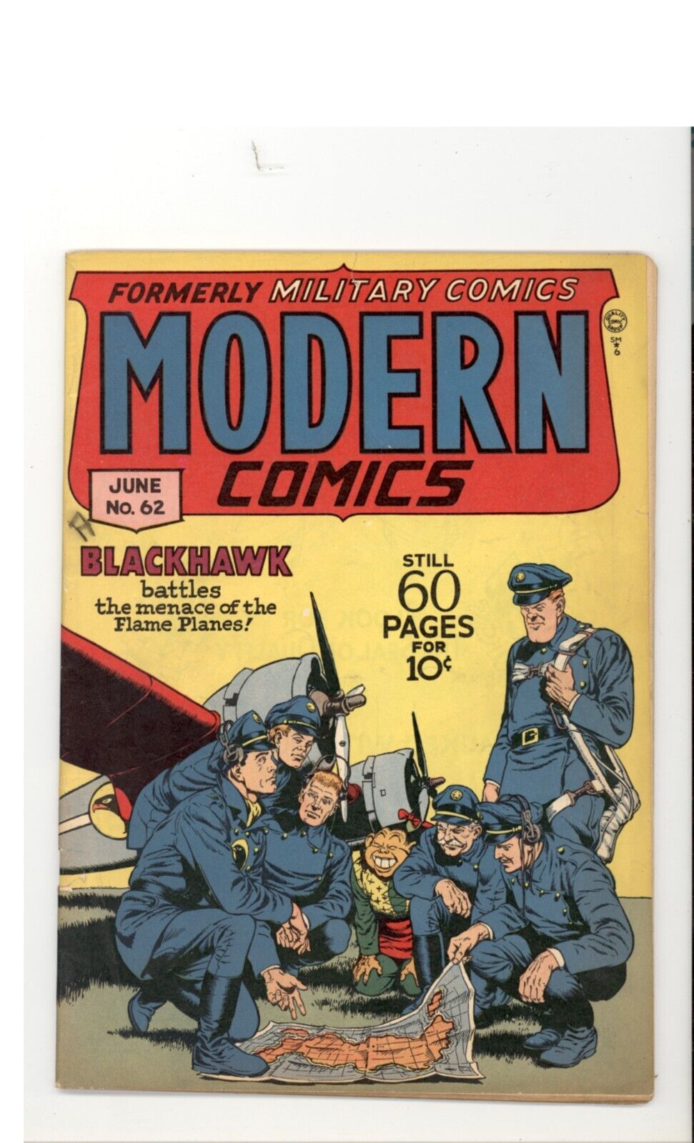 Modern Comics 62 F Fine Reed Crandall Cover Quality Comics 1947