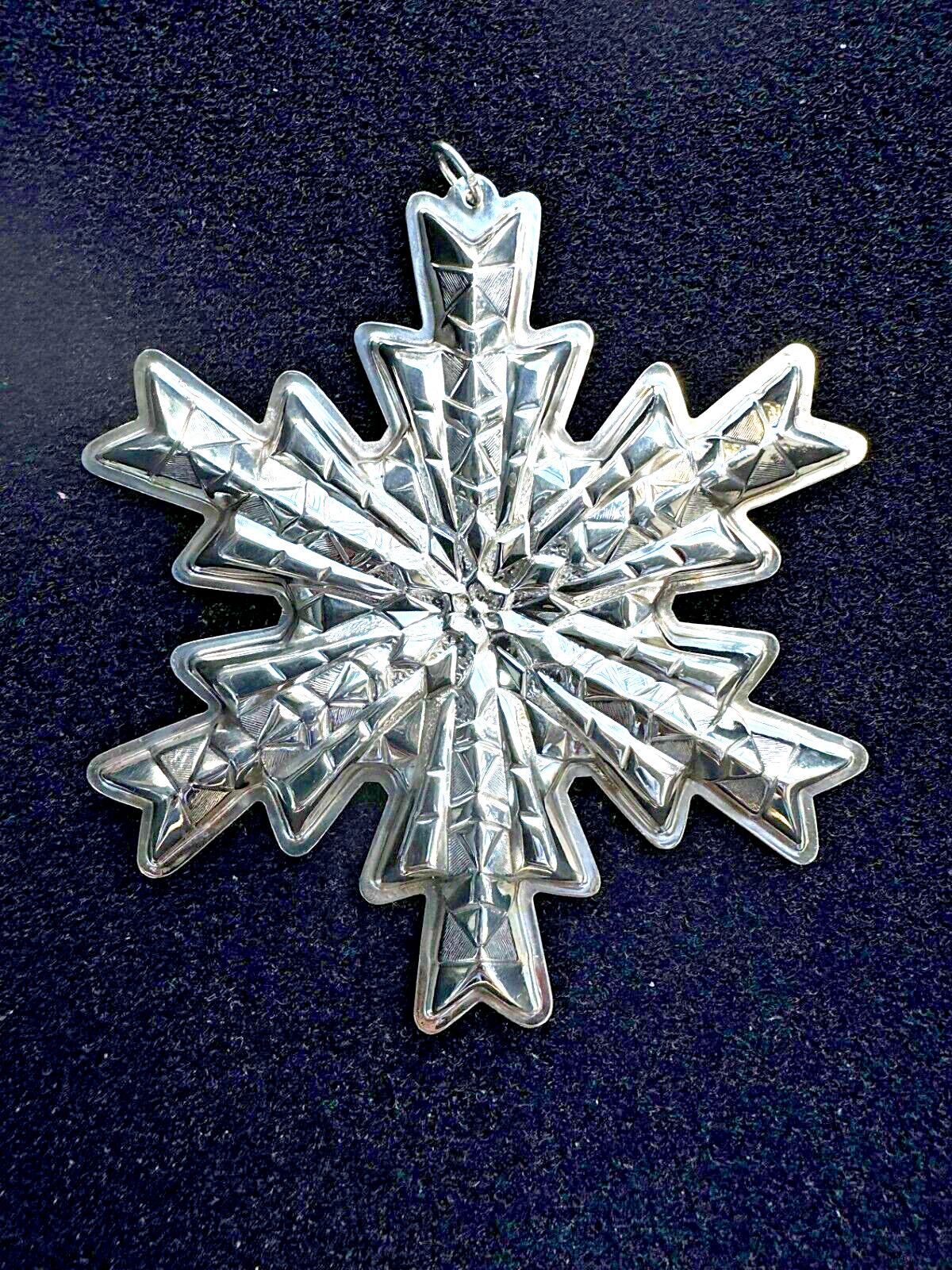 Gorham Sterling Silver 1978 Annual Snowflake Ornament  Vintage
