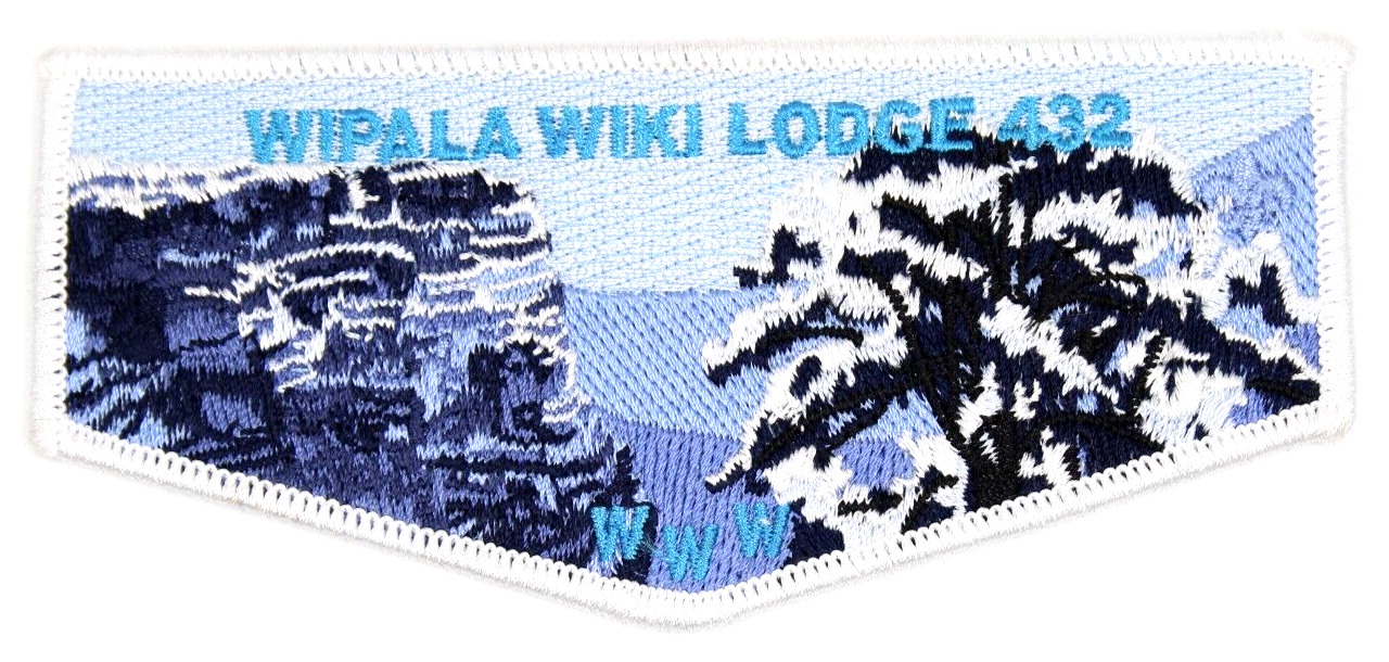 2014 S221 Wipala Wiki Lodge 432 Flap Grand Canyon Council Arizona Patch AZ OA