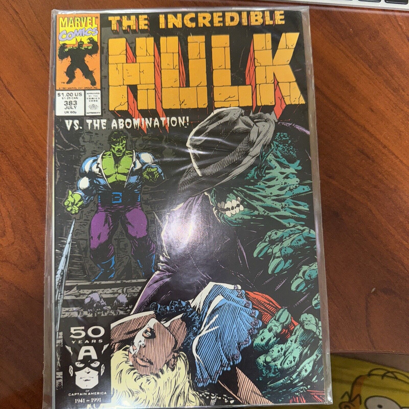The Incredible Hulk #383 (Marvel Comics July 1991)