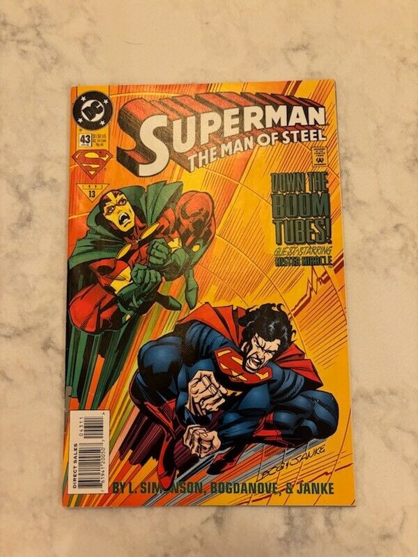 Vintage Superman The Man of Steel Comic No.43 1995