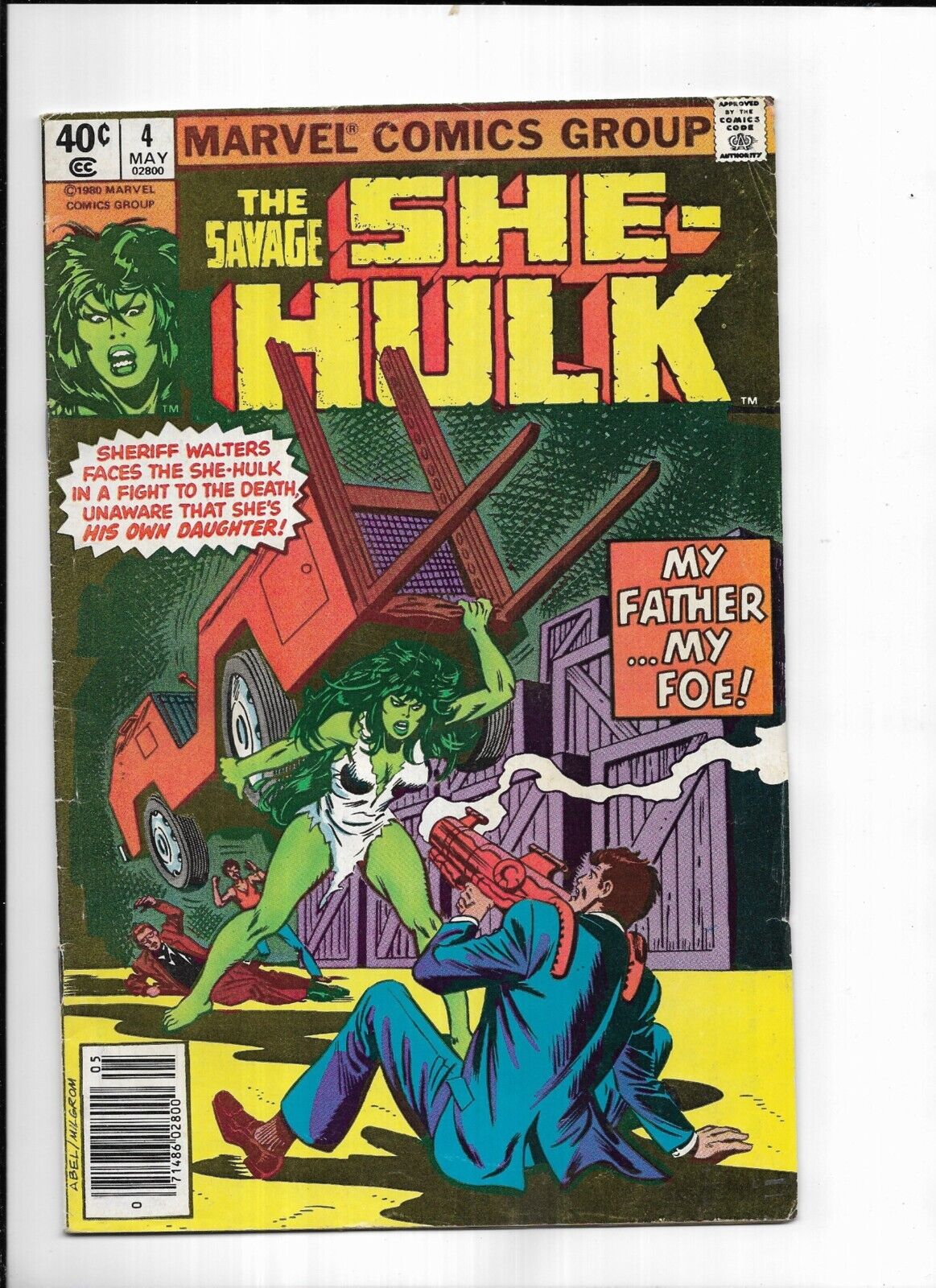 Marvel Comics ~ Savage She-Hulk ~ Lot of 2 #s 4 & 5  (1980)  FN