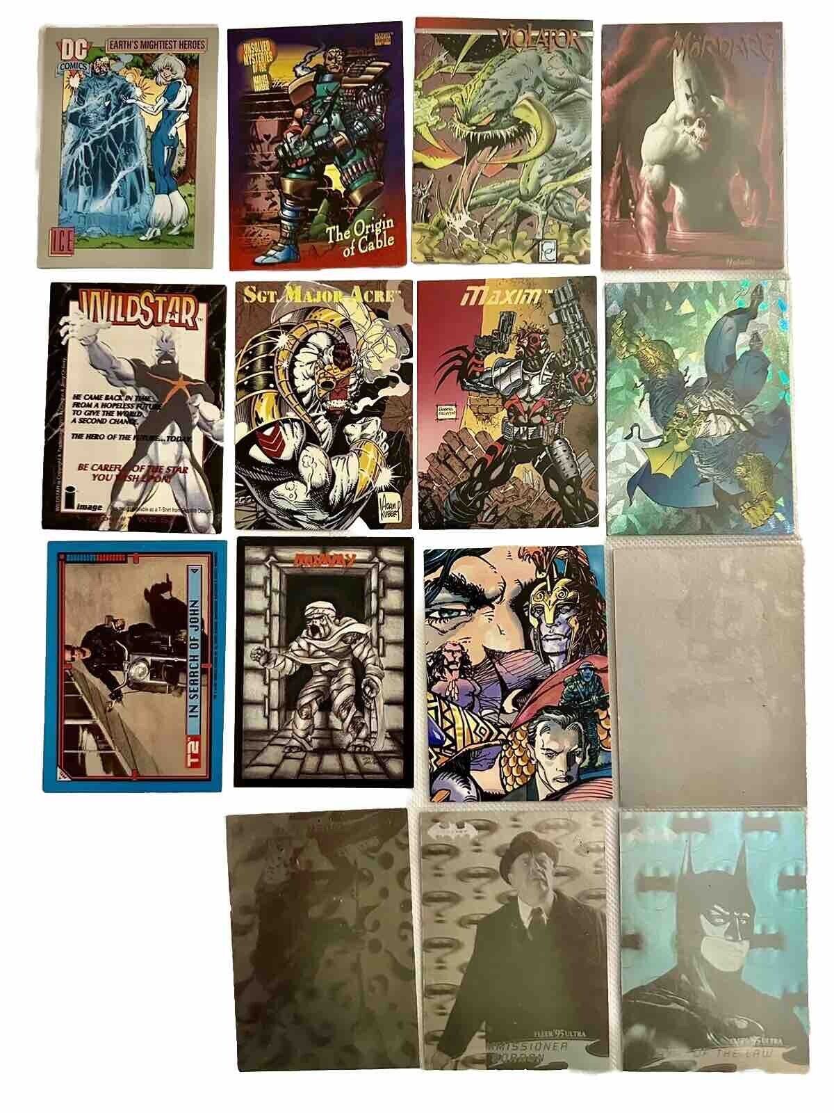 Lot Set Of 15 Assorted Collectors Cards Various 