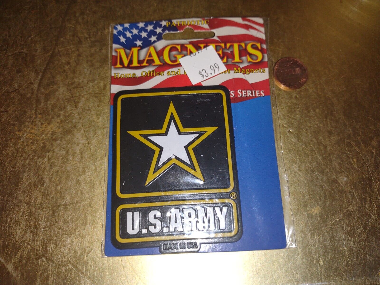 US ARMY MAGNET  ORIGINAL OLD STOCK