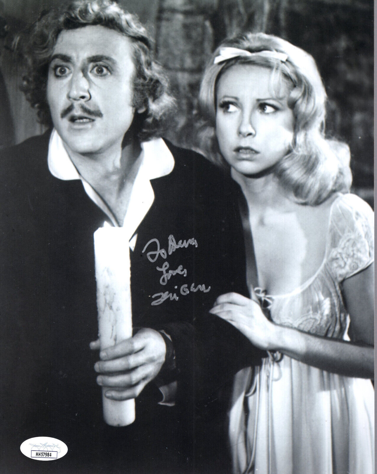 TERI GARR HAND SIGNED 8x10 PHOTO       YOUNG FRANKENSTEIN       TO DAVE      JSA