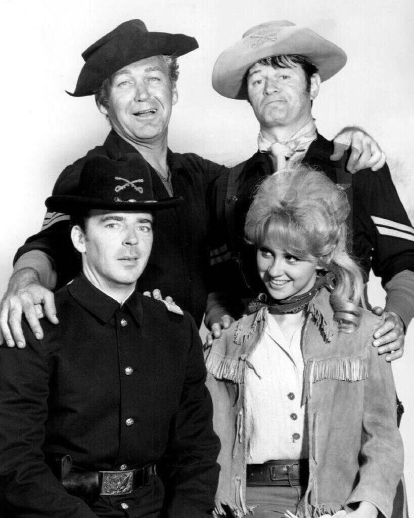 8x10 Glossy Black & White Art Poster Print Tv Show F Troop Cast Publicity Photo