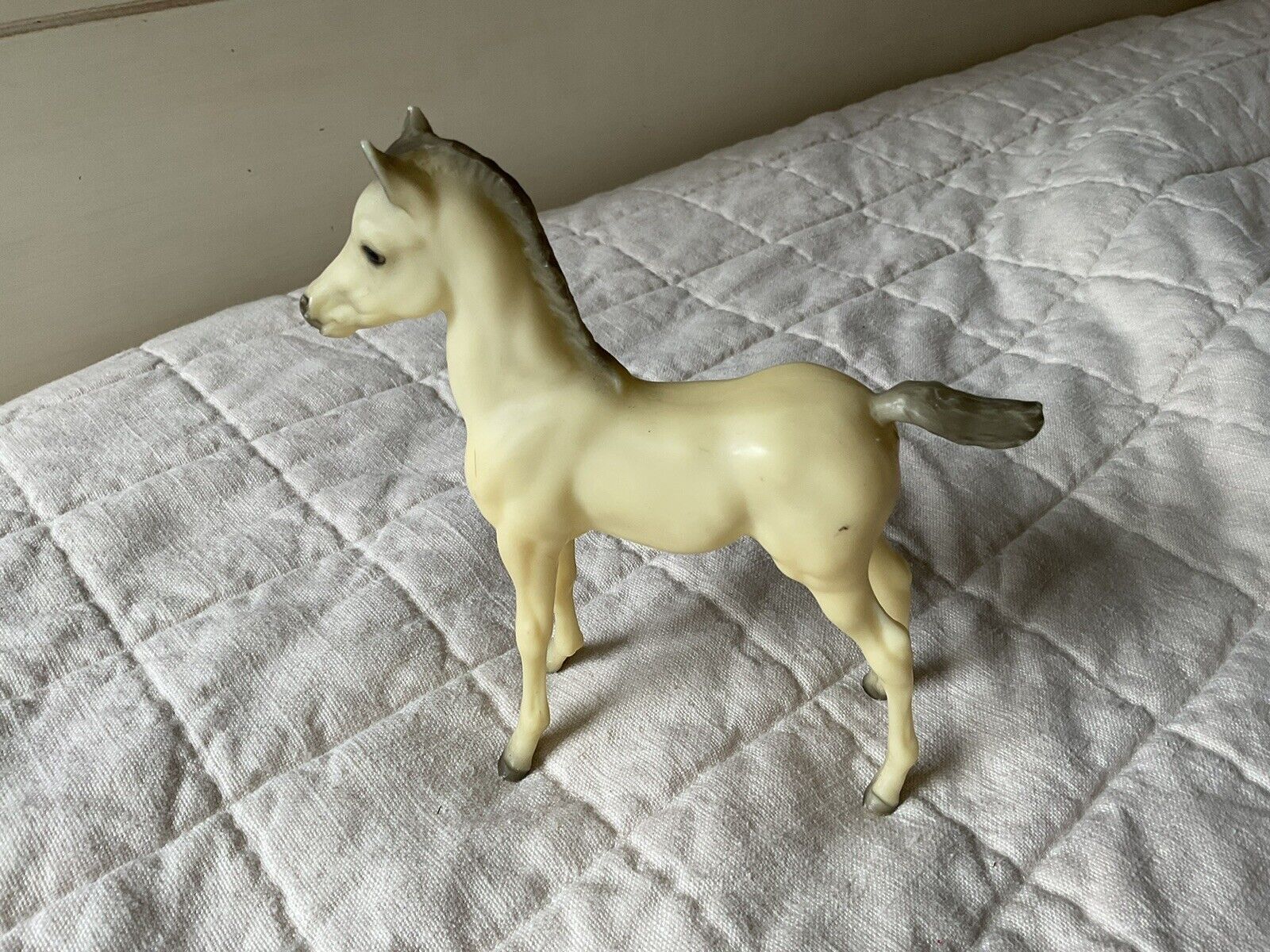 Vintage Breyer White Alabaster Foal Model Horse