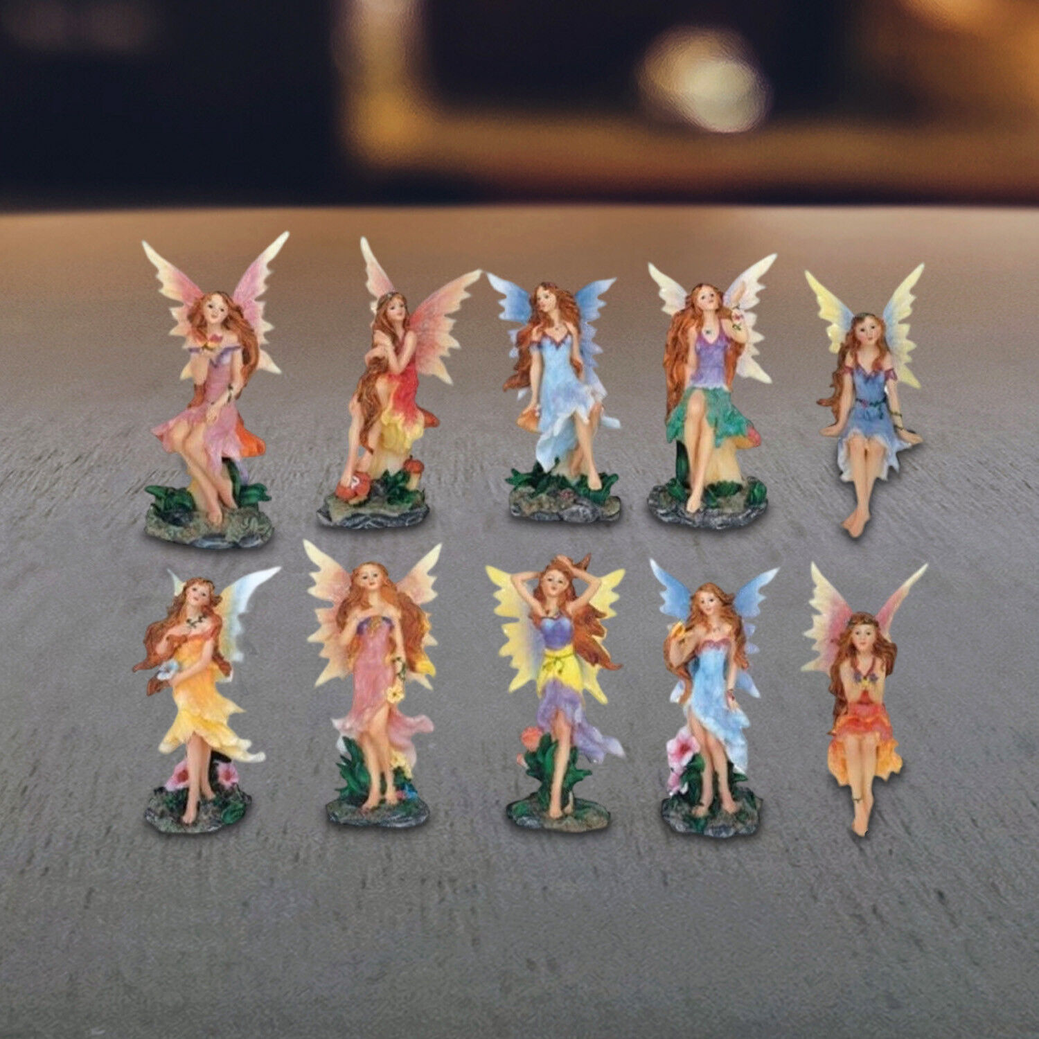 10-PC Lovely Little Fairy w/ Different Poses 4\