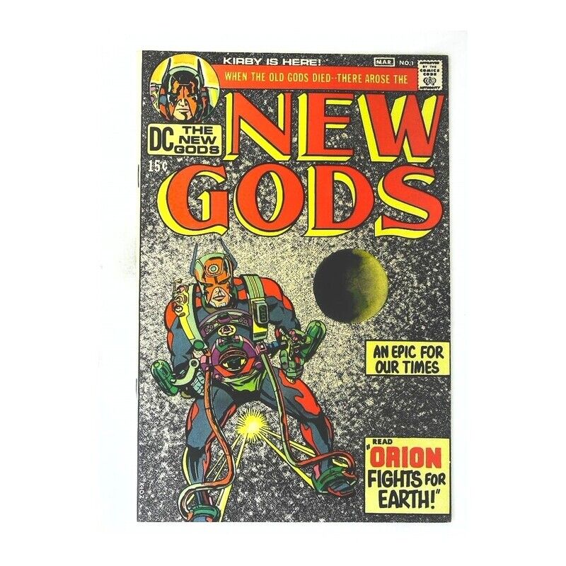 New Gods #1  - 1971 series DC comics VF+ / Free USA Shipping [p\