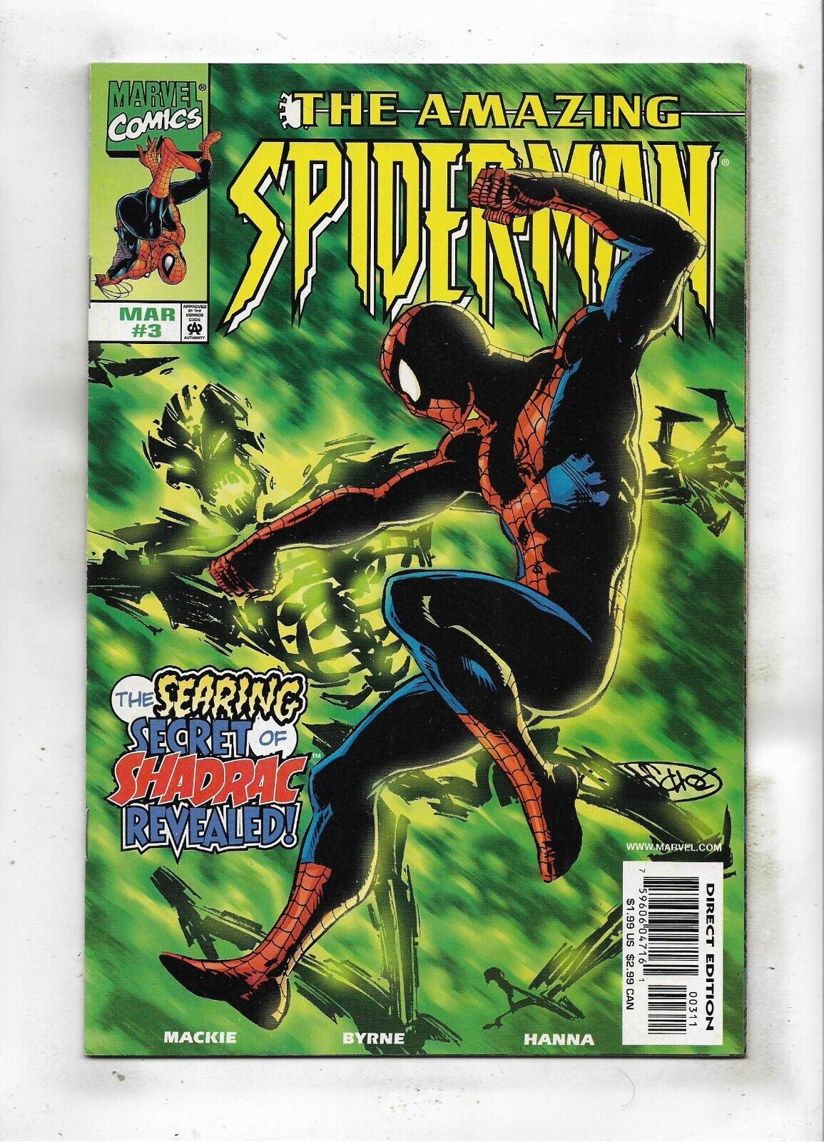 Amazing Spider-Man 1999 #3 Very Fine