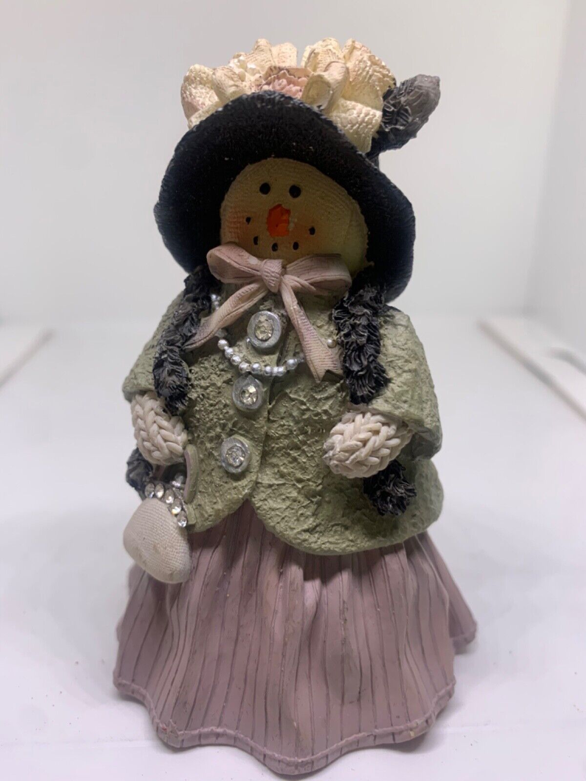 miss heather\'s plum pudding snowman by heather ruybal for artisan flair