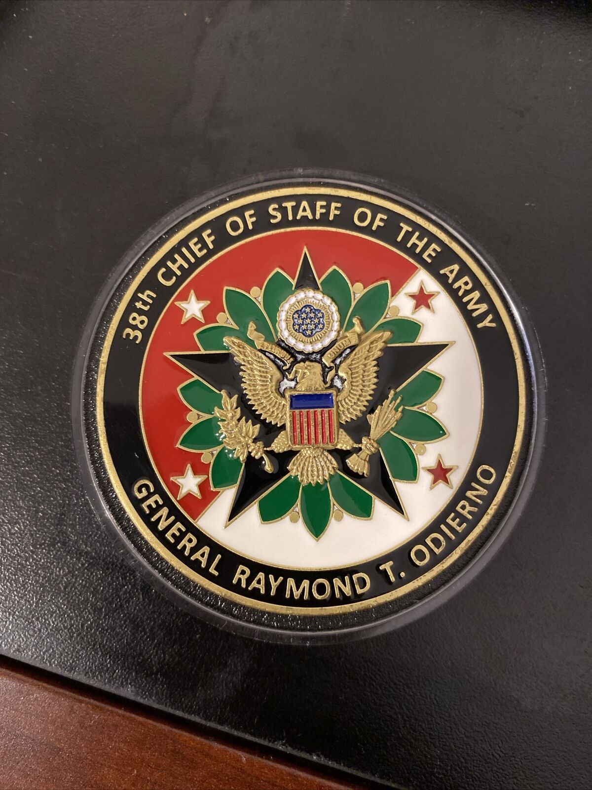 38th Chief Of Staff Of The Army General Raymond T. Odierno Challenge Coin