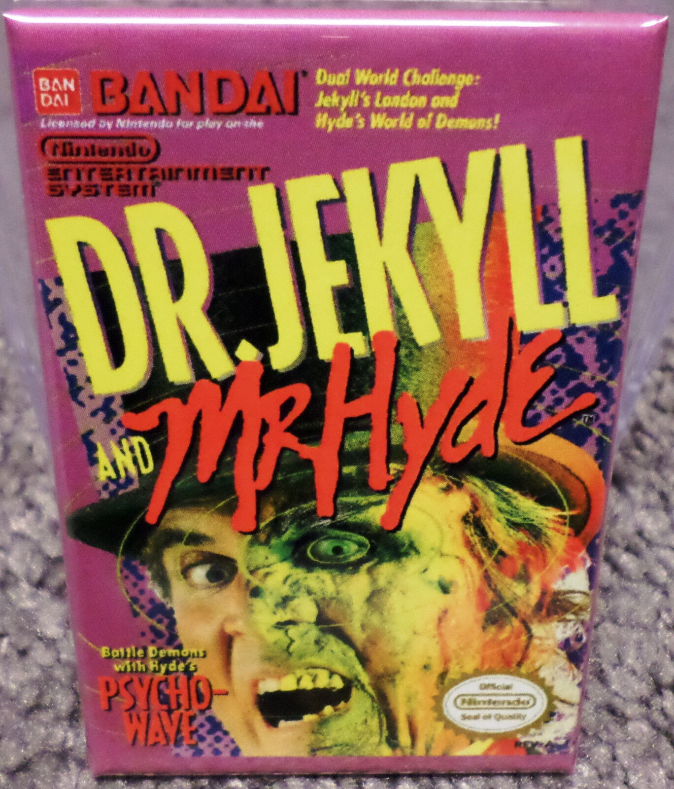 Dr. Jekyll & Mr. Hyde Nintendo NES Vintage Game Box  2\