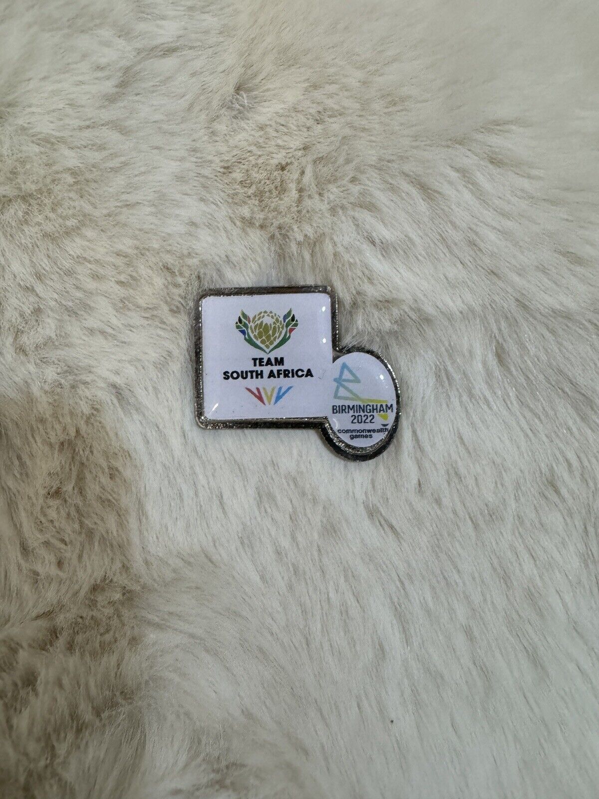Birmingham 2022 Commonwealth Games South Africa Pin Badge Collector Item