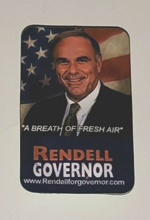 ED RENDELL PENNSYLVANIA GOVERNOR POLITICAL CAMPAIGN PACK FRESH AIR BREATH MINTS 