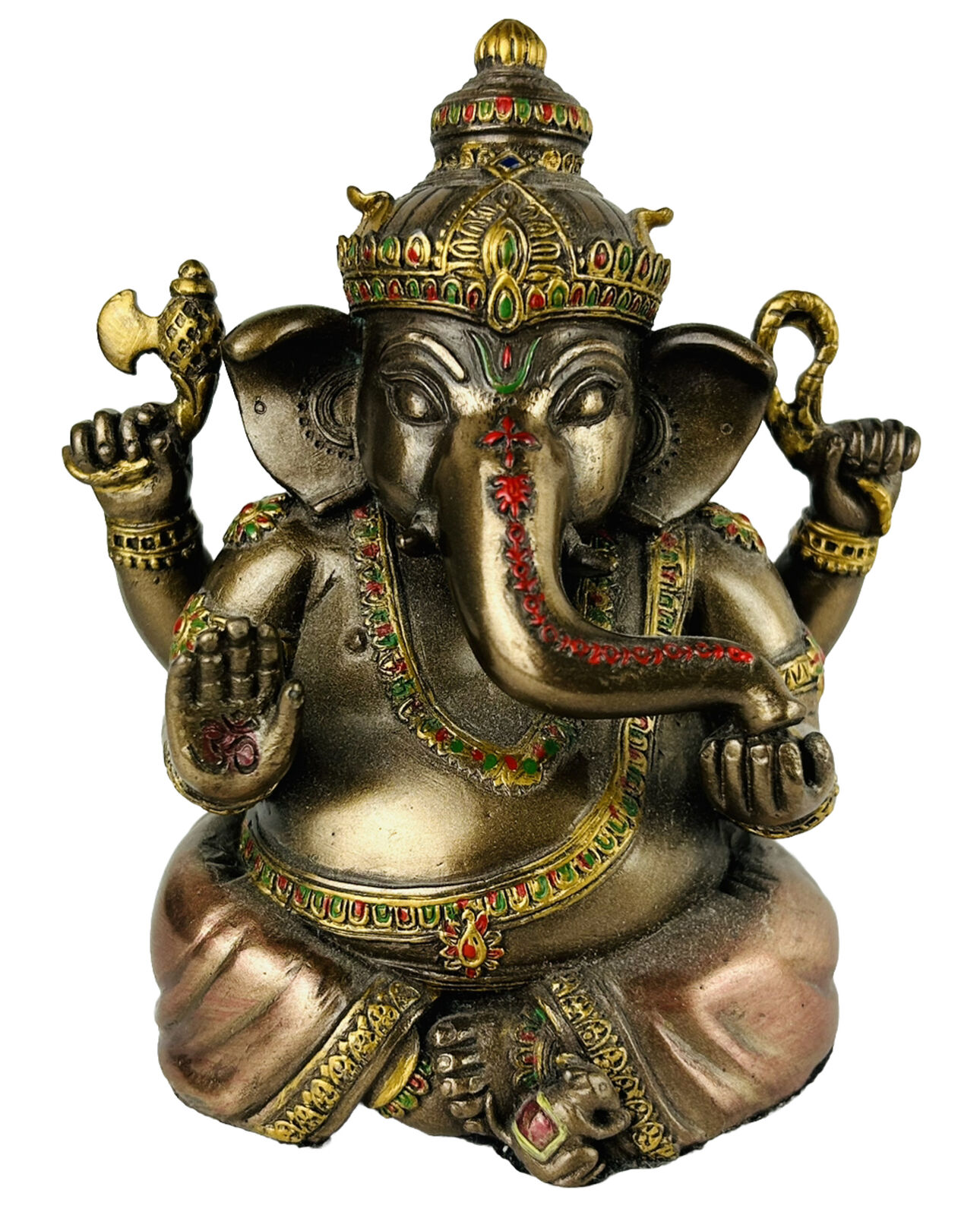 Lord Ganesha Statue Hindu elephant god summit collection Small 4.5”