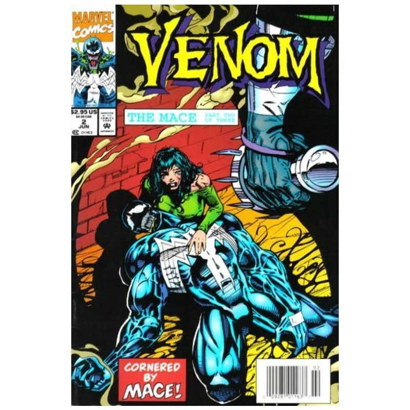 Venom: The Mace #2 Newsstand in Near Mint condition. Marvel comics [g^