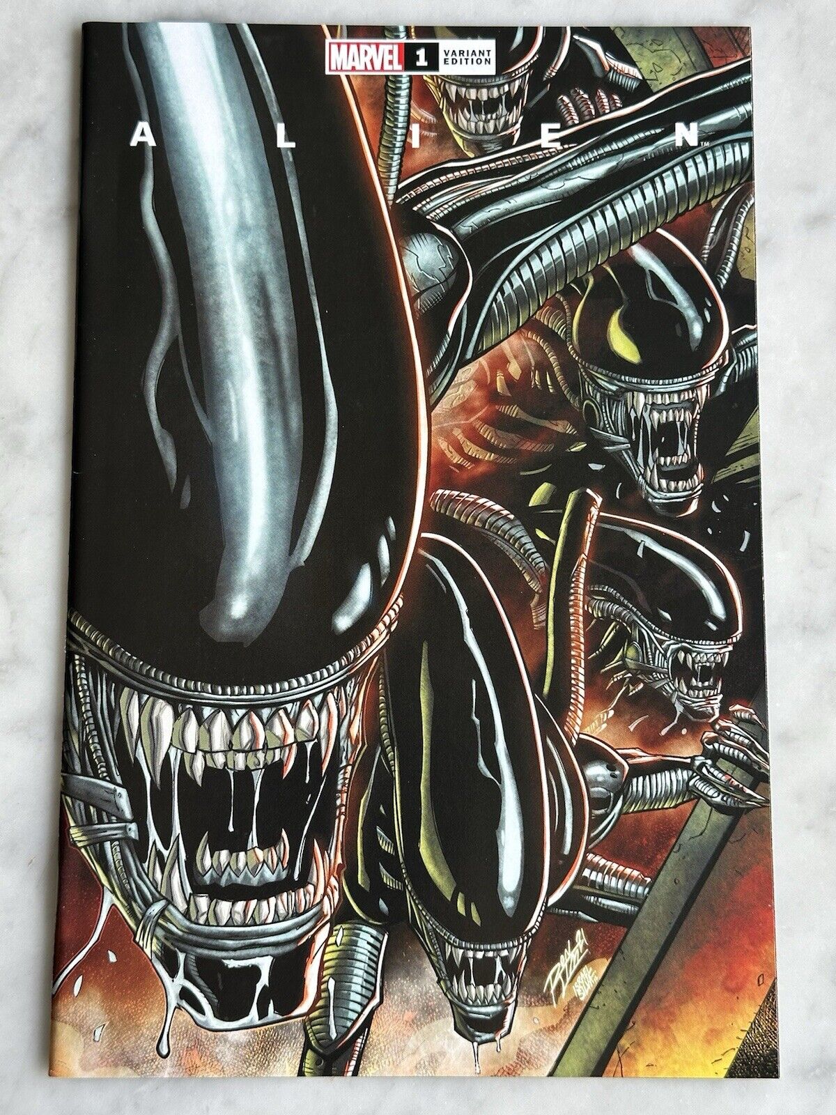 Alien #1 Walmart Exclusive Variant NM- 9.2 - Buy 3 for  (Marvel, 2021)