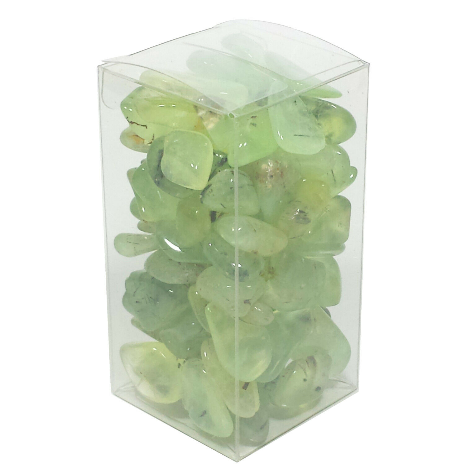 Prehnite Tumbled Polished Stones, Small Size, 3 Set Sizes, Your Choice