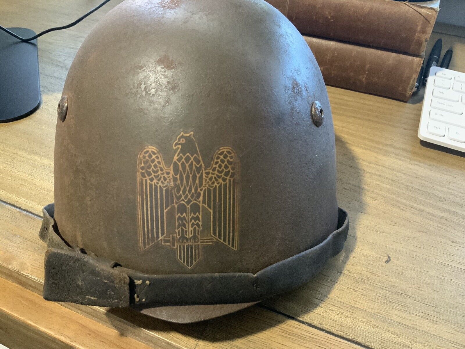 WW2 Italian  Helmet With Liner