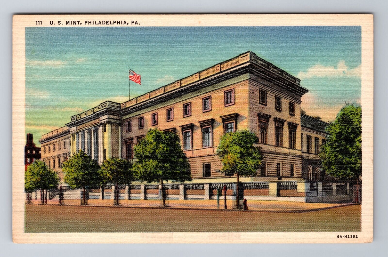 Philadelphia PA-Pennsylvania, US Mint, Antique, Vintage Souvenir Postcard