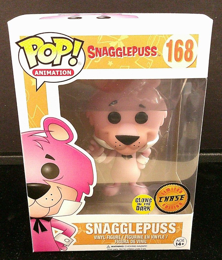 Funko Pop Snagglepuss 168 Chase GITD Limited Edition W/Protector BND