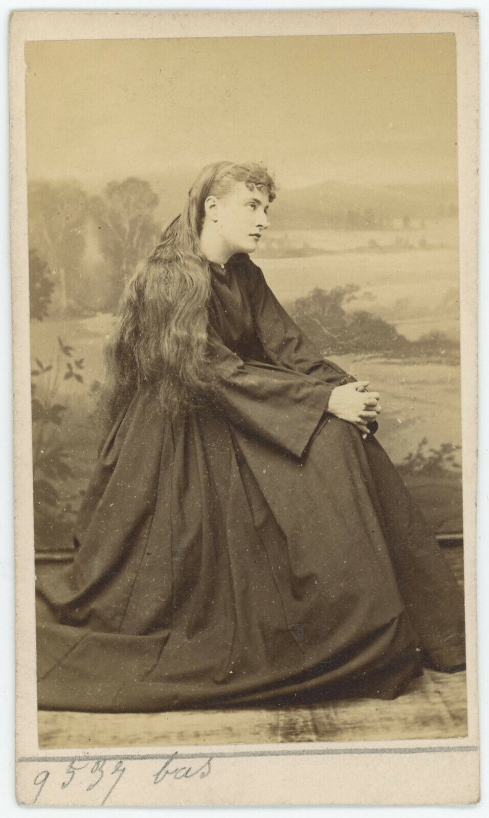 1867 CDV. Mrs. Luce, actress. Actress.